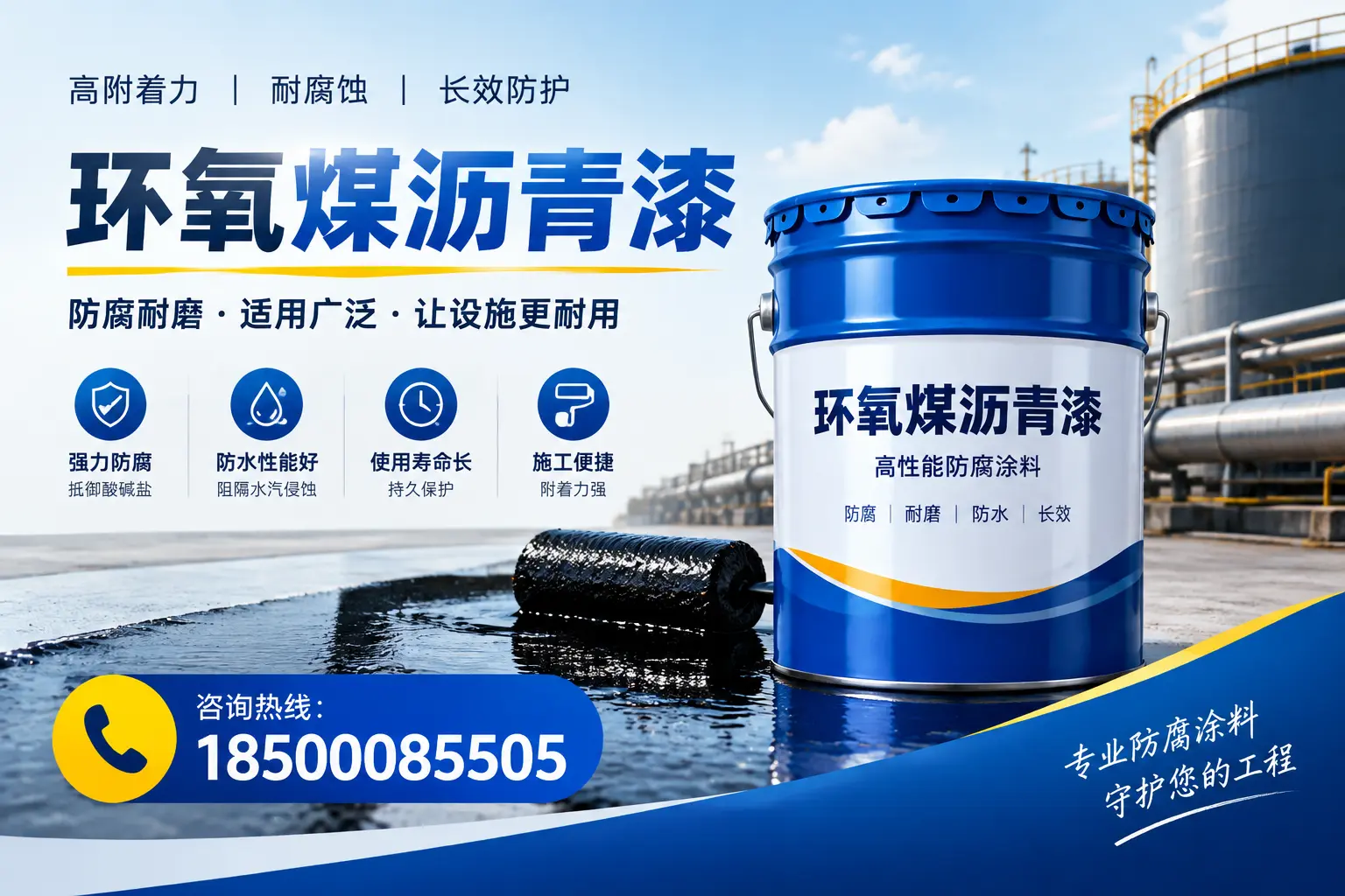环氧煤沥青漆与其他涂料的对比分析，助力贵港企业决策